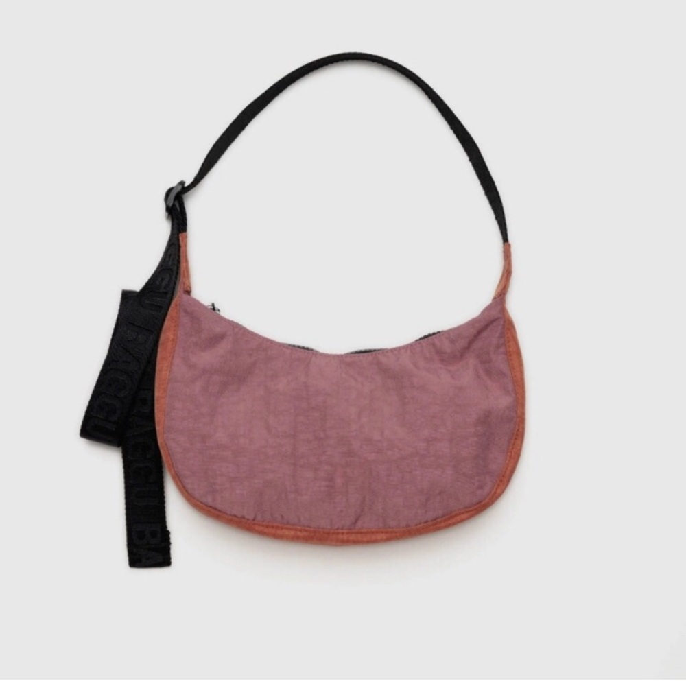 Baggu Small Crescent Bag Rose Jam Mix